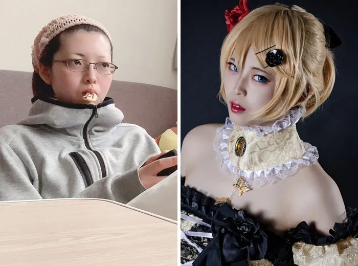 Asian Cosplayers Are Revealing How Simple They Look When They're Not In Character (30 Pics)