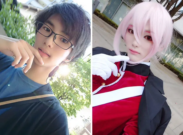 Asian Cosplayers Are Revealing How Simple They Look When They're Not In Character (30 Pics)
