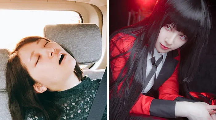 Estos cosplayers asiáticos muestran su sencillo aspecto cuando no van disfrazados (30 imágenes)