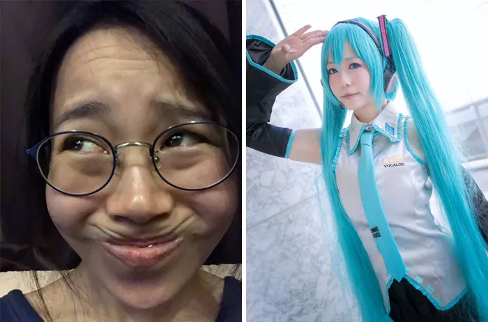 Asian Cosplayers Are Revealing How Simple They Look When They're Not In Character (30 Pics)