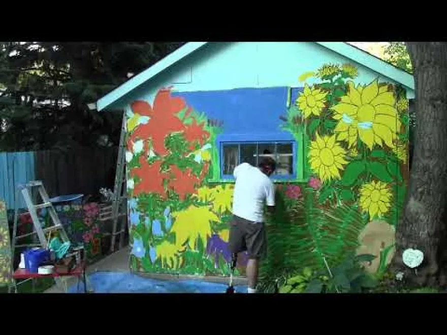 Wildflower/Flight Of The Bumblebee Mural