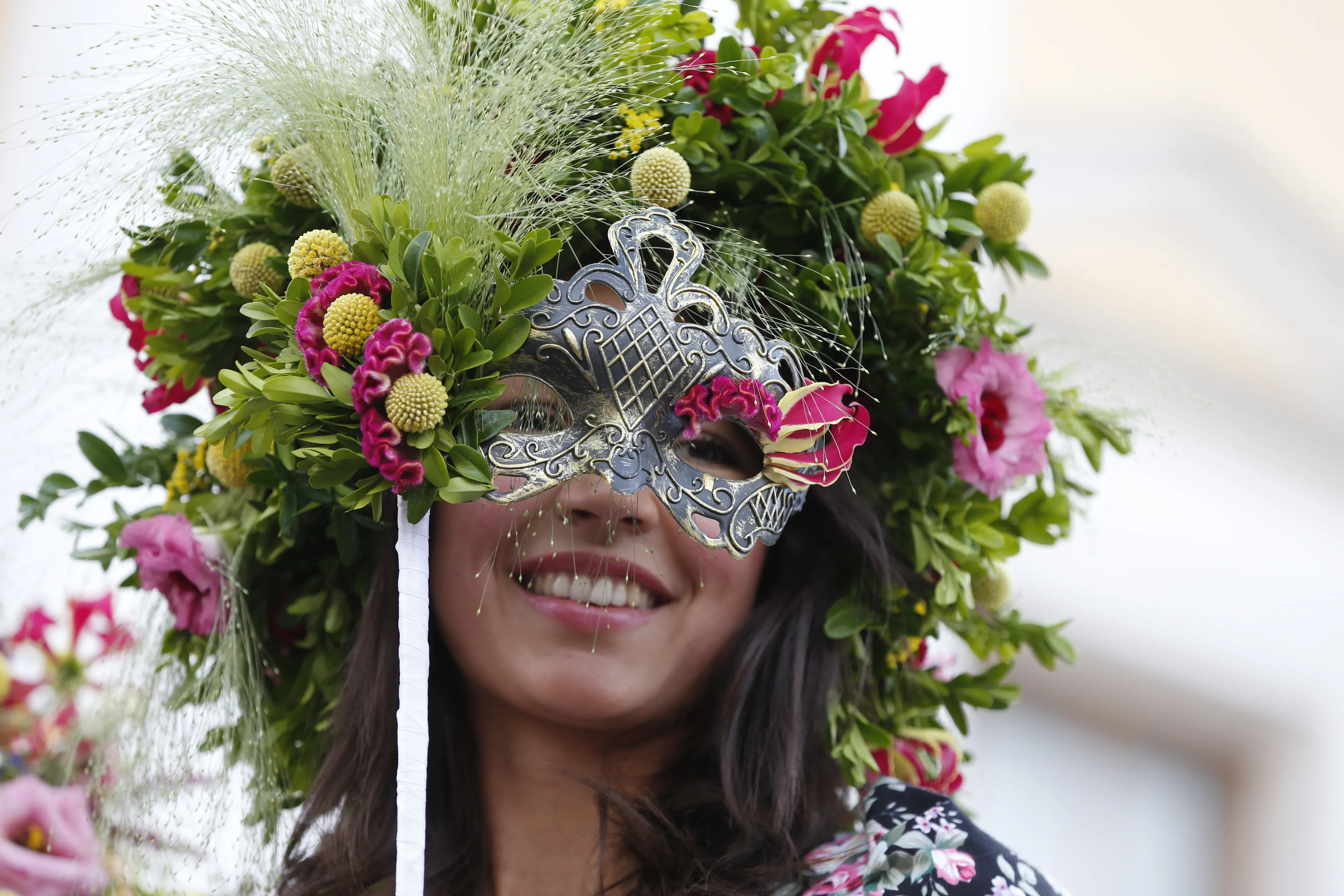 Festival Of Flowers In St. Petersburg, Russia