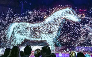 German Circus Uses Holograms Instead Of Live Animals For A Cruelty-Free Magical Experience