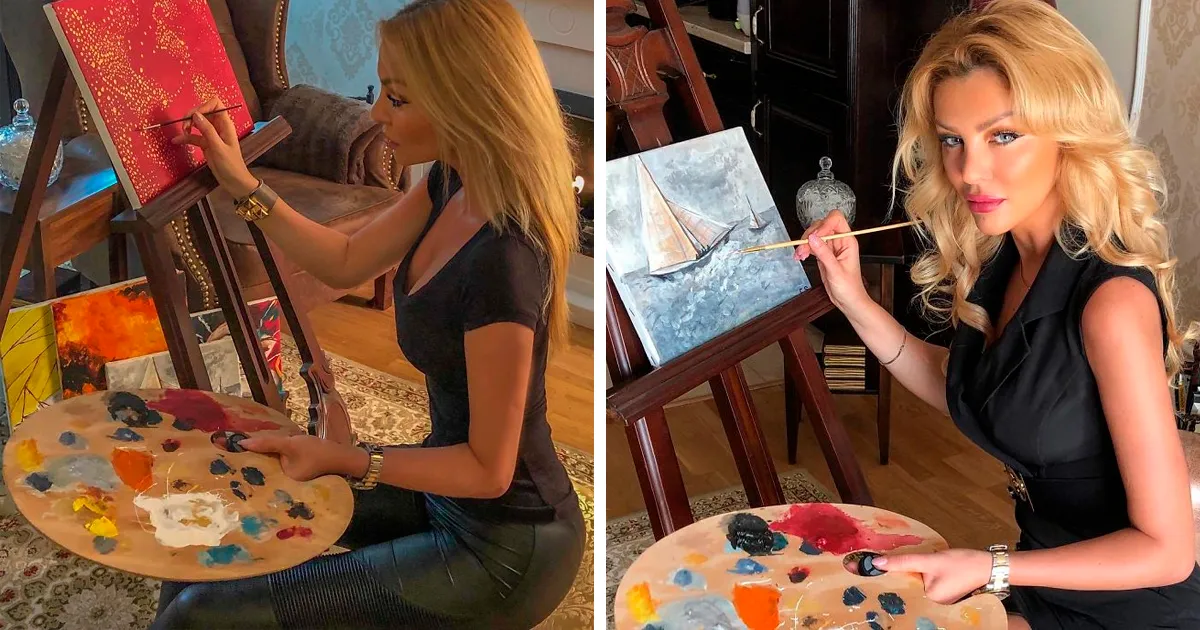 La gente cree que esta mujer está mintiendo porque su paleta de pintura nunca cambia (Actualizado con su respuesta)