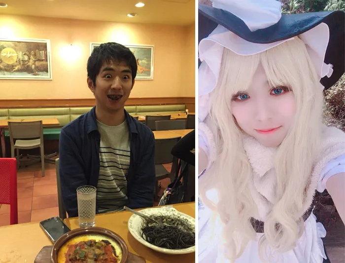 Asian Cosplayers Are Revealing How Simple They Look When They're Not In Character (30 Pics)