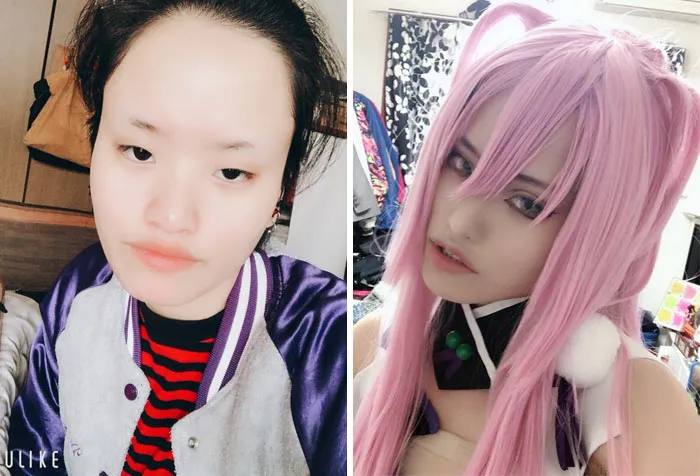 Asian Cosplayers Are Revealing How Simple They Look When They're Not In Character (30 Pics)