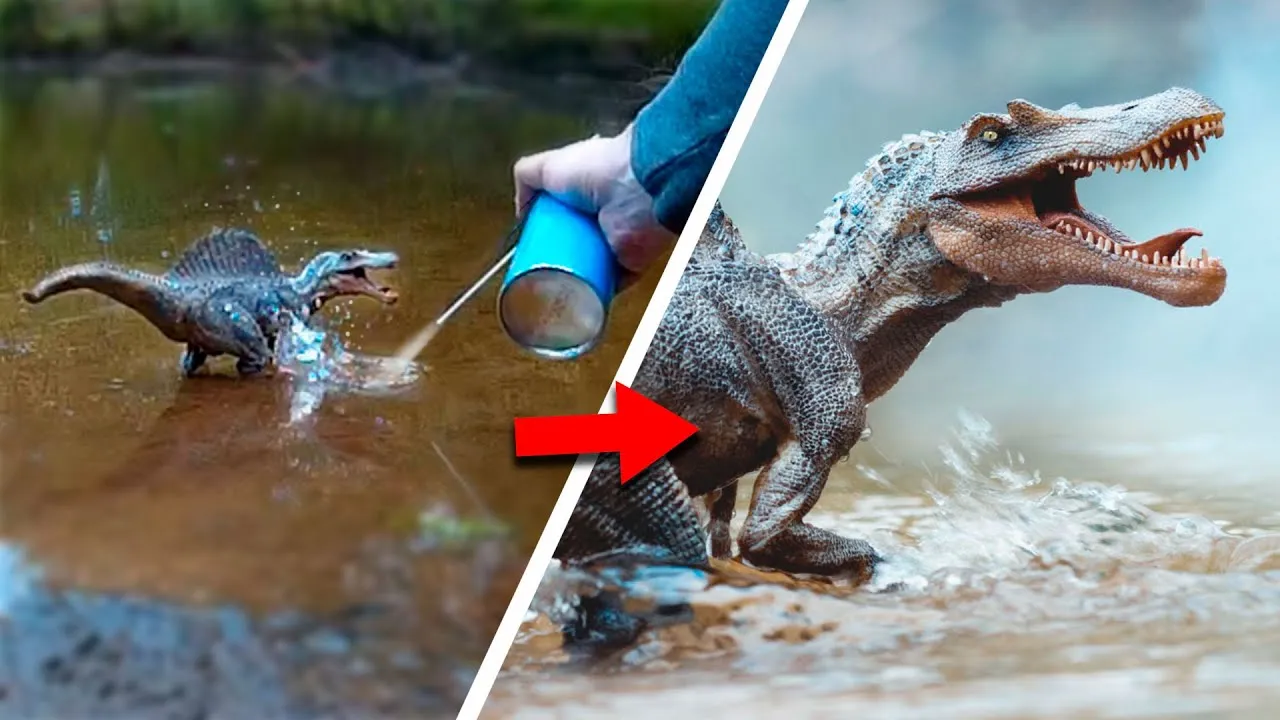 I Brought Back Dinosaurs To Life Using Only Toys.