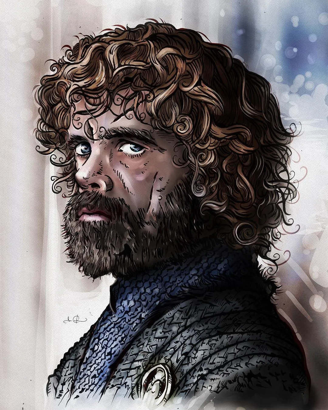 My Current Ink And Digital Series, In Honor Of Game Of Thrones