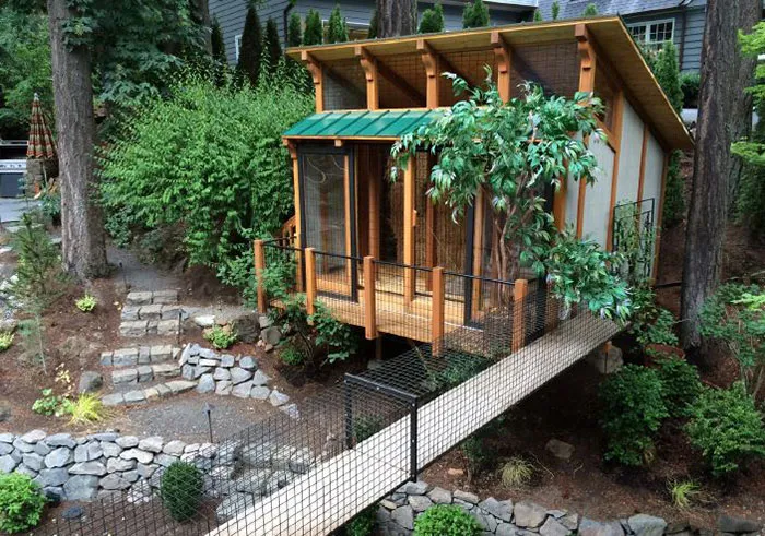 Cat Patios, Known As Catios, Are The Latest Way To Spoil Your Beloved Kitty (30 Pics)