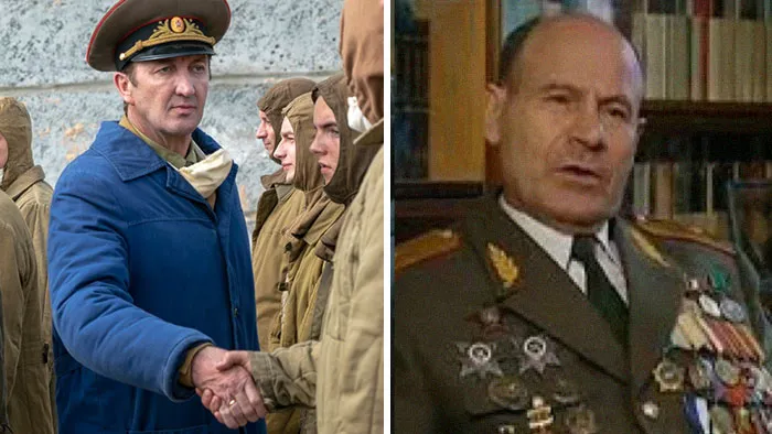 Ralph Ineson como General Nikolai Tarakanov, Comandante de los liquidadores de Chernobyl