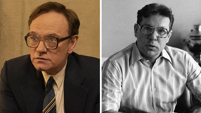 Jared Harris como Valery Legasov, cienfífico