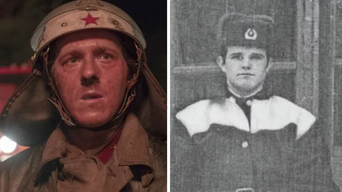 Adam Nagaitis como Vasily Ignatenko, Bombero de Pripyat