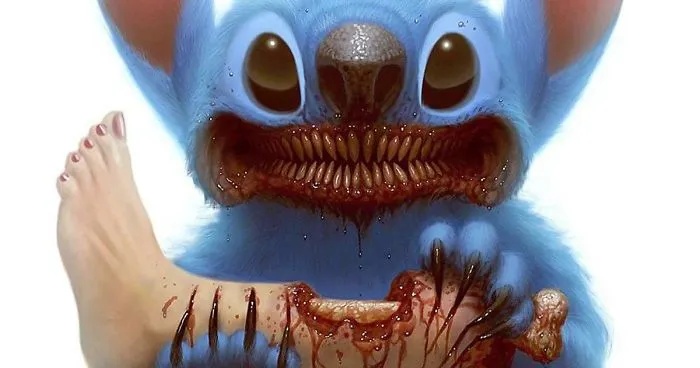 If Your Favorite Childhood Characters Were Turned Into Monsters (16 Pics)
