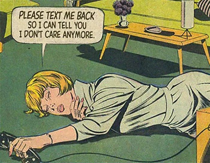 24 Vintage Comics Mashed With Disappointing Modern Love