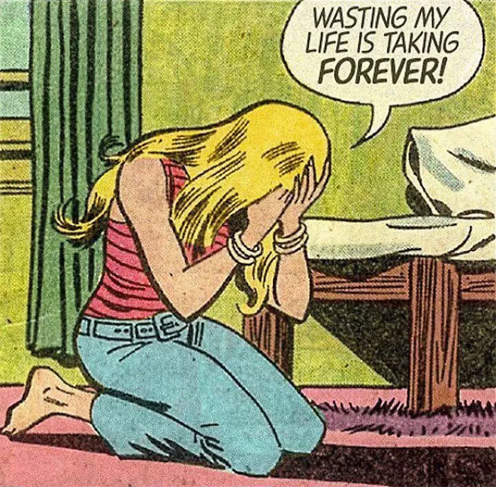 24 Vintage Comics Mashed With Disappointing Modern Love