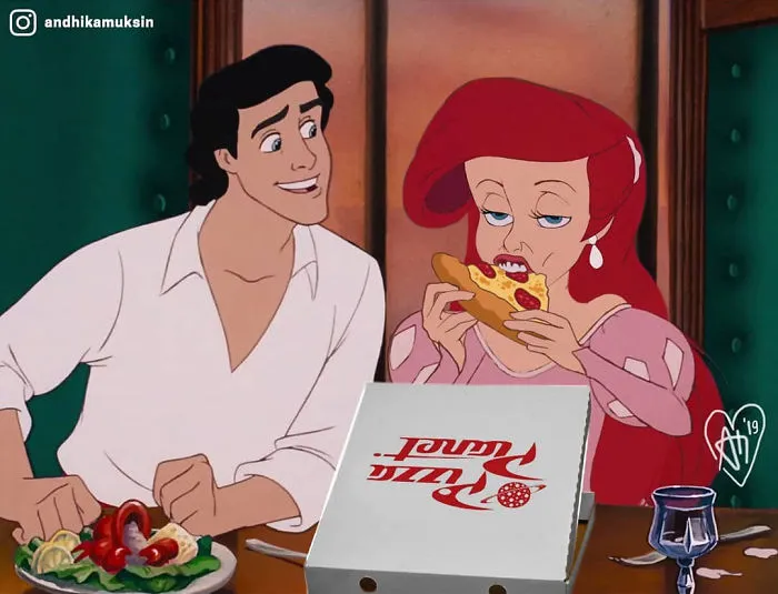 Cuando abandonas el océano por la pizza