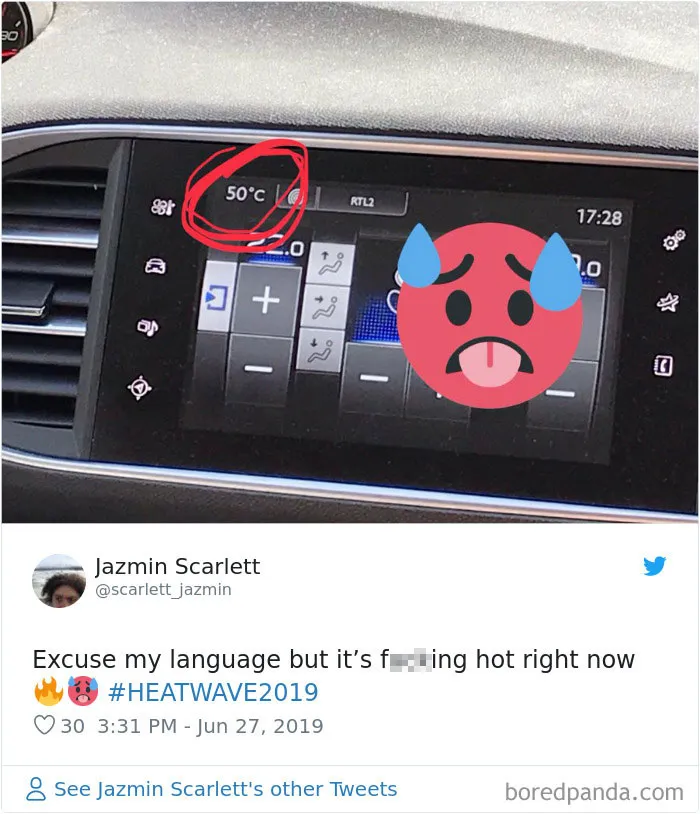 30 Reactions Europeans Had To The Record-Breaking Heatwave
