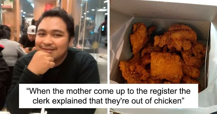 Man Buys All Of The Chicken In Store So A Fat-Shaming Stranger Couldn't Get Any