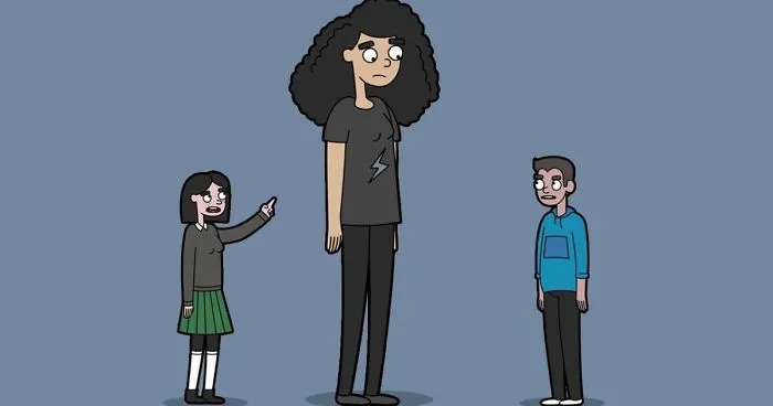 I Hated Being Tall And Curly, But I Turned It Into My Strength