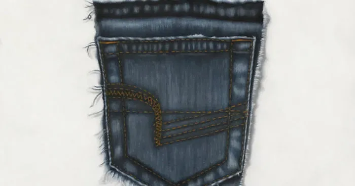 Chicago Artist Creates Photorealistic Denim Art