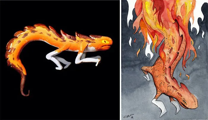 I Invited Artists From All Around The World To Draw Monsters Based on My Kids' Drawings (30 Pics)