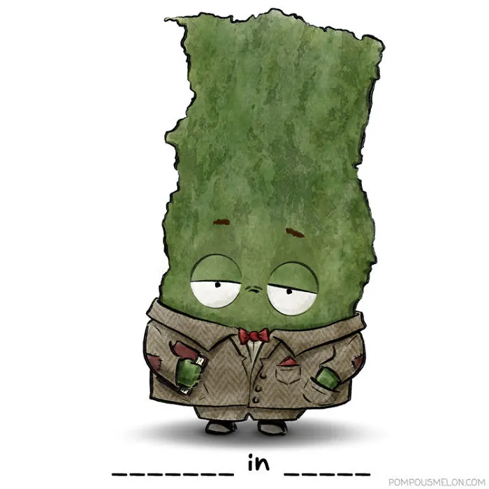 We Illustrated 15 Fruits And Veggies In Clothing That Rhyme. Can You Guess Them?