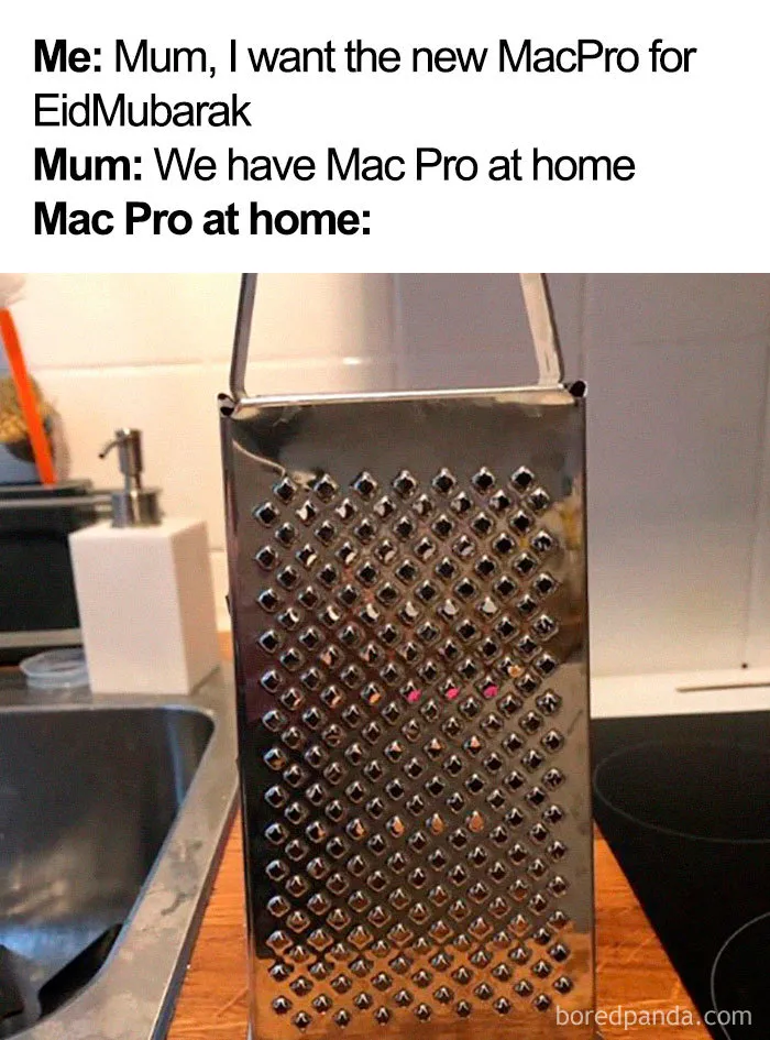 People Are Making Fun Of Apple's New $999 Monitor Stand And Mac Pro With 30 Hilarious Memes