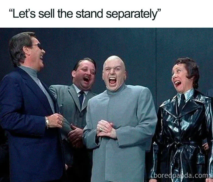 People Are Making Fun Of Apple's New $999 Monitor Stand And Mac Pro With 30 Hilarious Memes