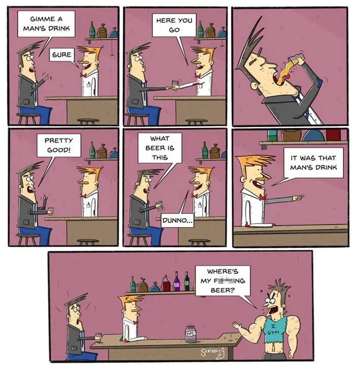 40 Hilarious And Dark Comics With A Sudden Twist By Scribbly G