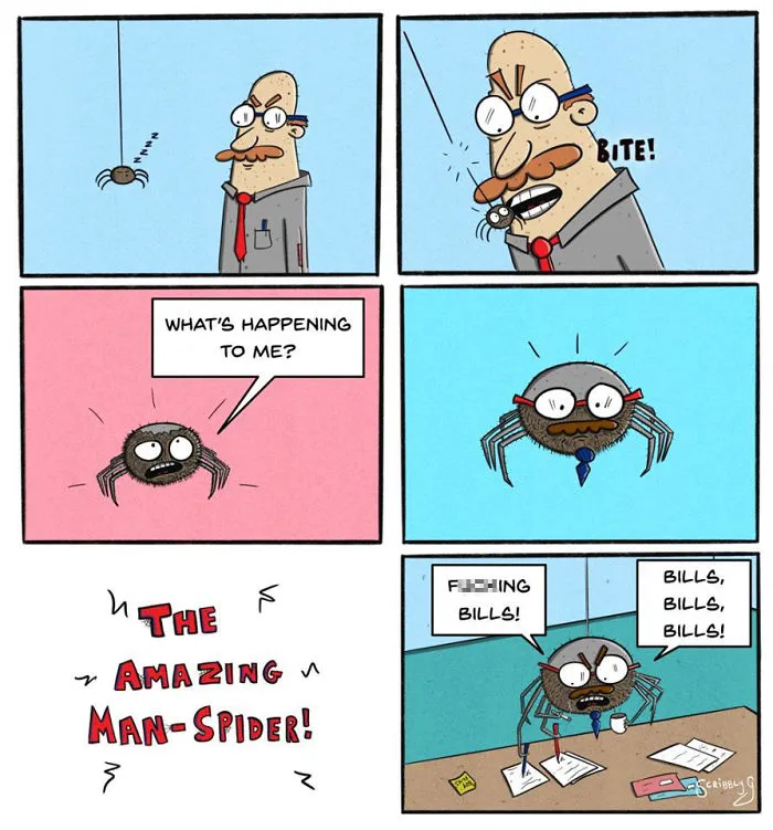 40 Hilarious And Dark Comics With A Sudden Twist By Scribbly G