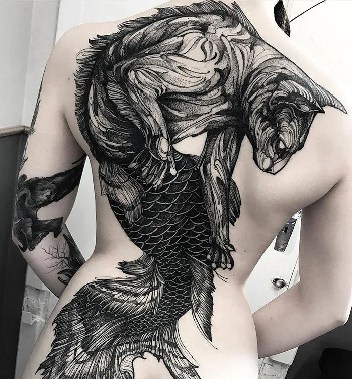 Cat-Fish Back Piece