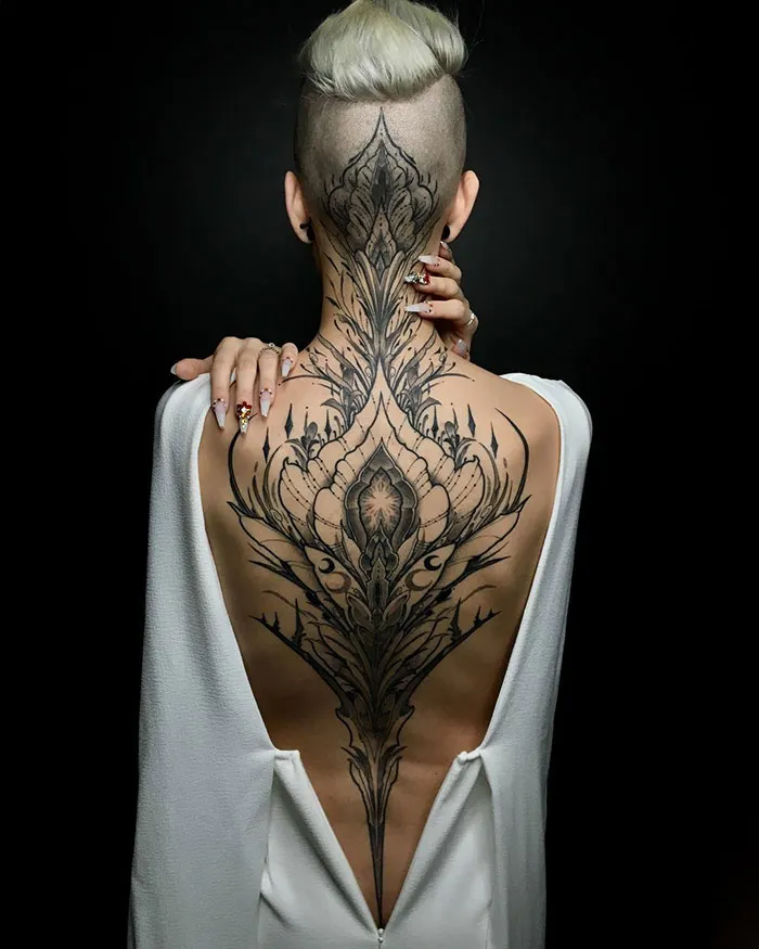 Incredible Back Tattoo