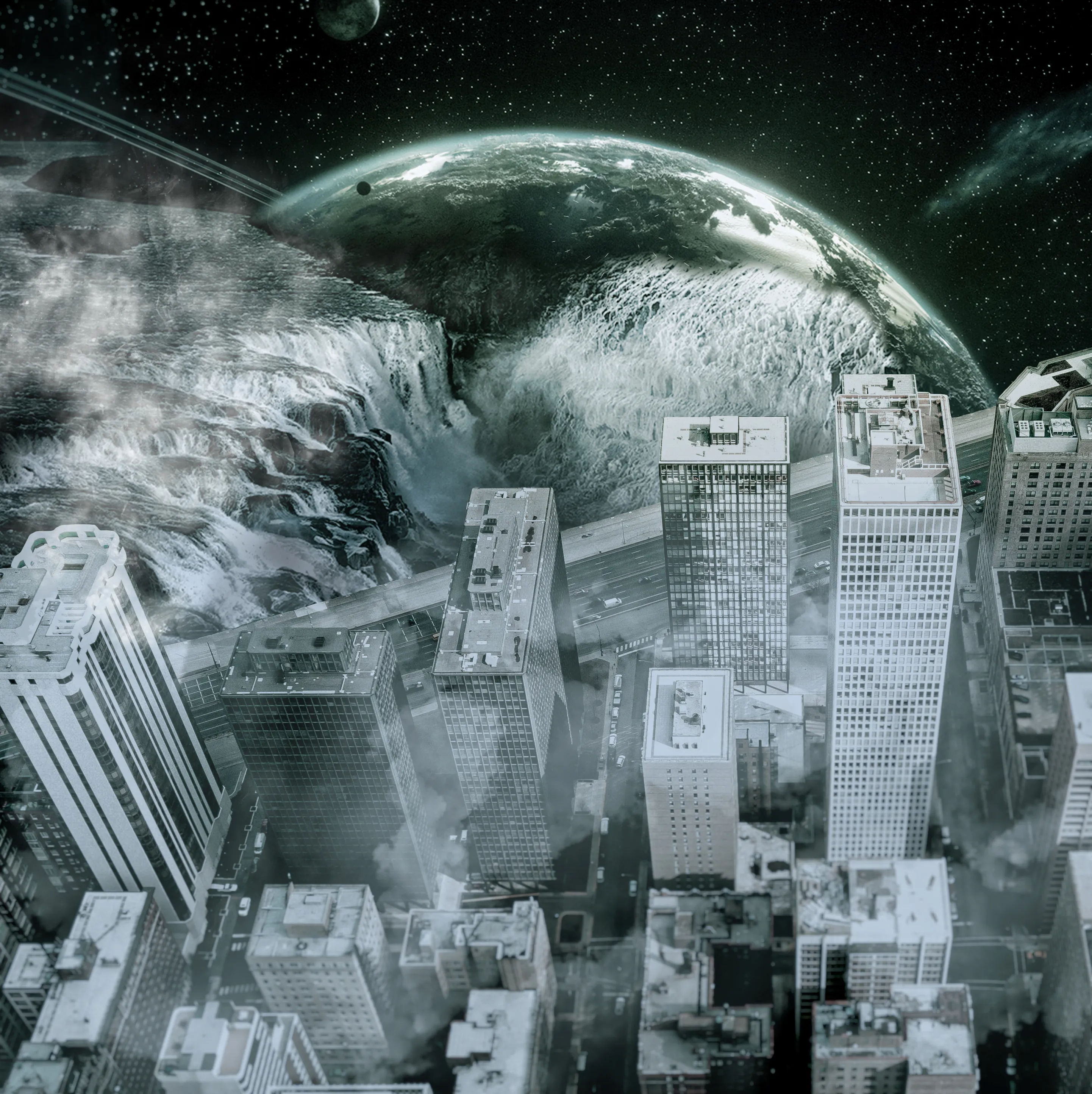 Photo Manipulations-Waterfall