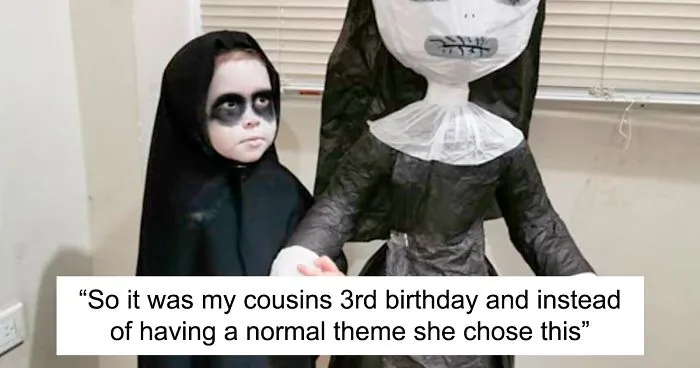 3-Year-Old Picks 'The Nun' Movie As Her Theme For The Party, Gets A Response From The Main Actress