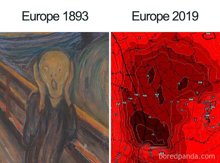 30 Reactions Europeans Had To The Record-Breaking Heatwave