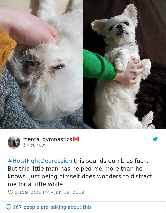 Here Are The 30 Best Responses To #HowIFightDepression