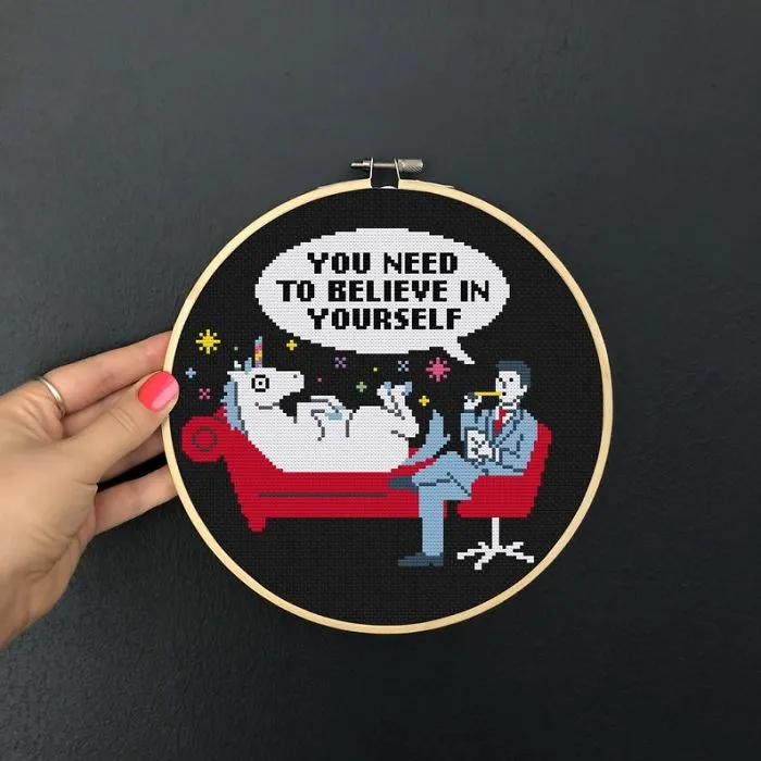 Here Are 21 Of My Funny And Sassy Cross-Stitch Designs