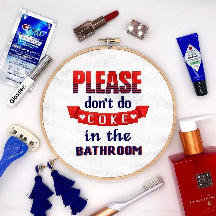 Here Are 21 Of My Funny And Sassy Cross-Stitch Designs