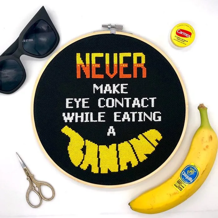 Here Are 21 Of My Funny And Sassy Cross-Stitch Designs