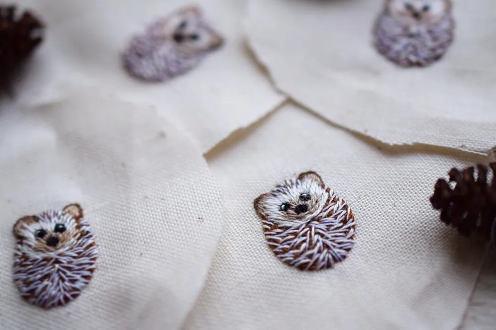 Hand Embroidered Jewelry
