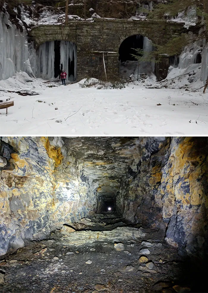 Abandoned Train Tunnel We Found In The Woods