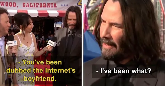 Keanu Learns He's The Internet's Boyfriend, And His Adorable Reaction Goes Viral