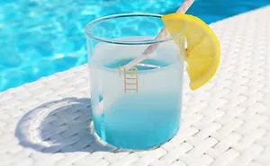 These Little Pool Glasses Bring Summer To Your Home All Year Round