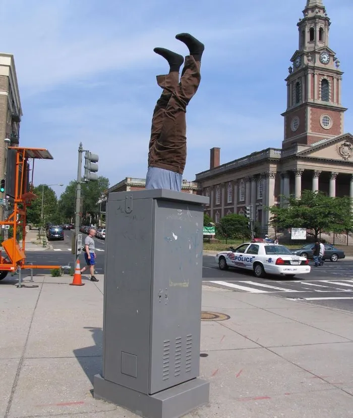 30 Realistic Mannequins Placed Around The World To Mess With People By Mark Jenkins