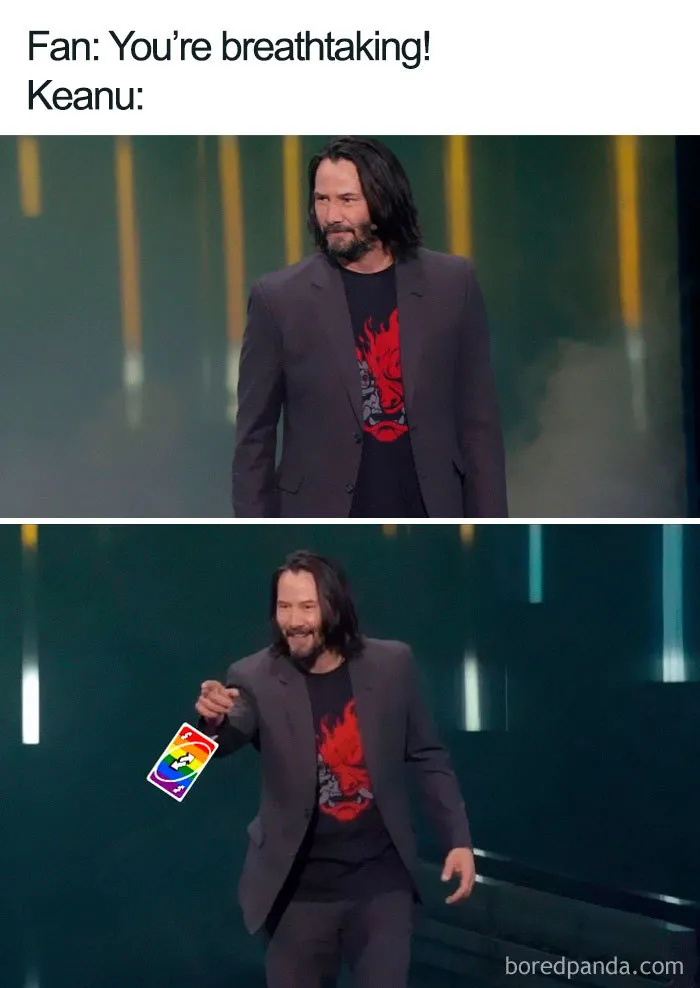Keanu Reeves Is Truly Breathtaking And Here Are 30 Memes About Him
