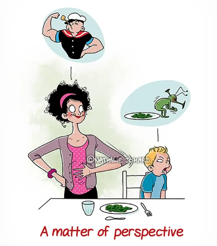 You're Forced To Eat Broccoli Even If You Hate It, So You Set A Good Example For Your Kids