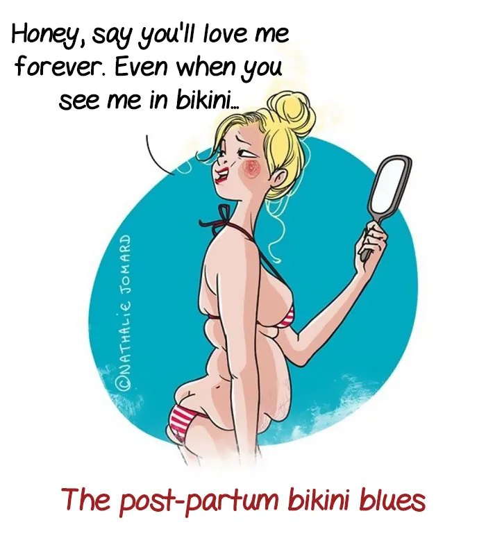 No One Could Prepare You For The First Time Wearing A Bikini After Giving Birth