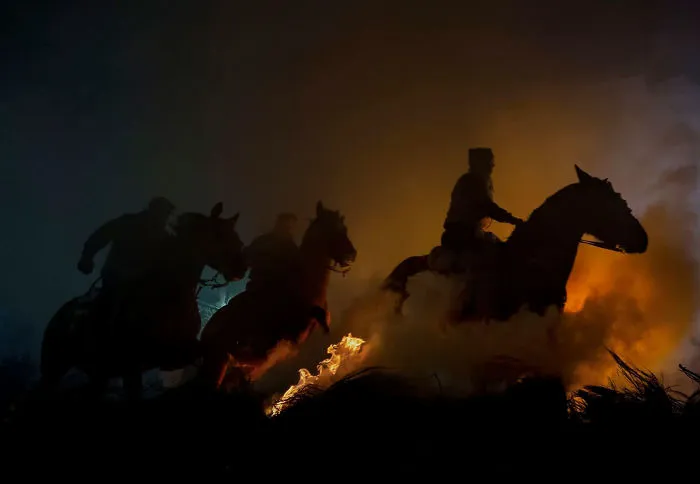 Third Place, People: 'Horses' By José Antonio Zamora