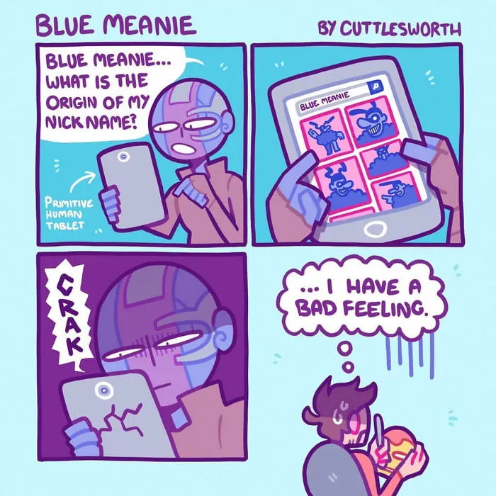 Artist Draws Comics About Nebula, The Daughter Of Thanos, Dealing With Everyday Life (10 Pics)