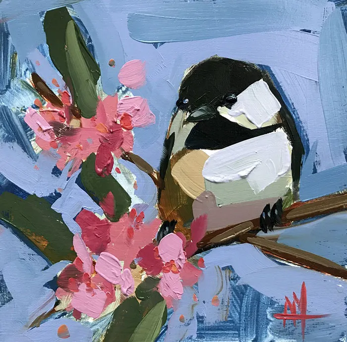 This Artist Uses Thick Strokes To Create Intricate Oil Paintings Of Birds